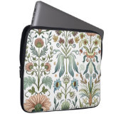 Jugendstil-Blumendesign 402 Blumen Laptopschutzhülle (Vorne Rechts)