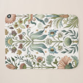 Jugendstil-Blumendesign 402 Blumen Sherpadecke (Vorderseite (Horizontal))