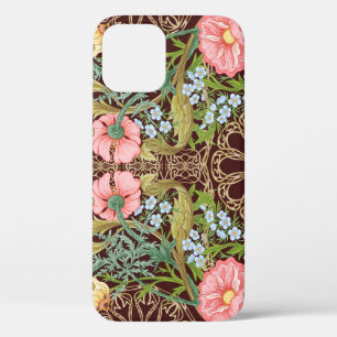 Jugendstil Blumendesign: Farbige Vintage-Muster Case-Mate iPhone Hülle