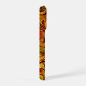 Jugendstil-Blumendesign iPhone Hülle (Rechte Seite)