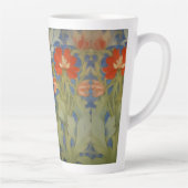 Jugendstil-Blumenmuster Milchtasse (Rechts)