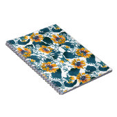 Jugendstil, Blumenmuster. Notizblock (Rechte Seite)