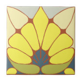 Jugendstil-Blumenmusterfries Fliese (Vorderseite)