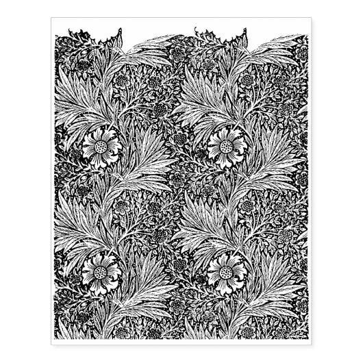 Jugendstil-Briefmarke Gummistempel (Prägung)