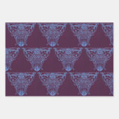 Jugendstil-Buchcover Geschenkpapier Set (Vorderseite 2)