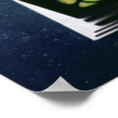 Jugendstil-Buchenden, Tiffany Studios, c.1894 Poster (Ecke)