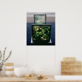 Jugendstil-Buchenden, Tiffany Studios, c.1894 Poster (Küche)