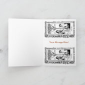 Jugendstil-Buchzeichen Karte (Innenseite)