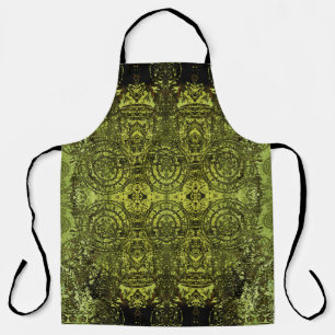 Jugendstil-buntes Ziermuster Vintag in Schürze