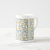 Jugendstil-Buttercup-Tasse Porzellantasse (Vorderseite Rechts)