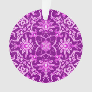 Jugendstil-chinesisches Muster - Amethystpurpur Ornament