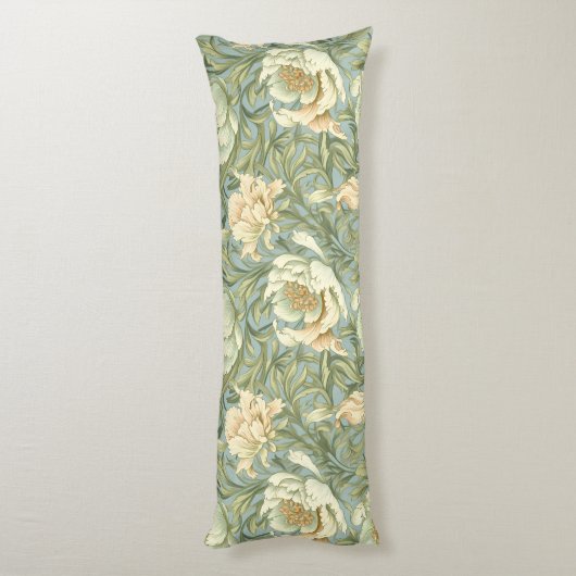 Jugendstil,Damasmuster,Bio,Kurven Seitenschläferkissen (Rückseite (Vertikal))