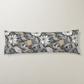 Jugendstil,Damasmuster,Bio,Kurven Seitenschläferkissen (Rückseite)