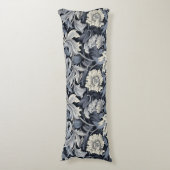 Jugendstil,Damasmuster,Bio,Kurven Seitenschläferkissen (Vorderseite Vertikal)