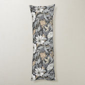 Jugendstil,Damasmuster,Bio,Kurven Seitenschläferkissen (Rückseite (Vertikal))