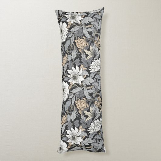 Jugendstil,Damasmuster,Bio,Kurven Seitenschläferkissen (Rückseite (Vertikal))