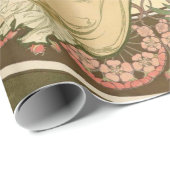 Jugendstil-Decoupage-Plakat Geschenkpapier (Rolleneckpunkt)