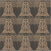 Jugendstil,Deko,Schwarz,Bronze,elegant,elegant,chi Aufkleber (Vorderseite)