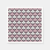 Jugendstil-Dekoration Serviette (Vorderseite)