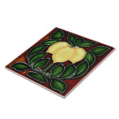 Jugendstil-Dekorationskamin im Tile-Art-Stil Fliese (Seite)