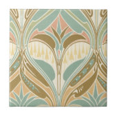 Jugendstil-Dekorationsmuster Fliese (Vorderseite)