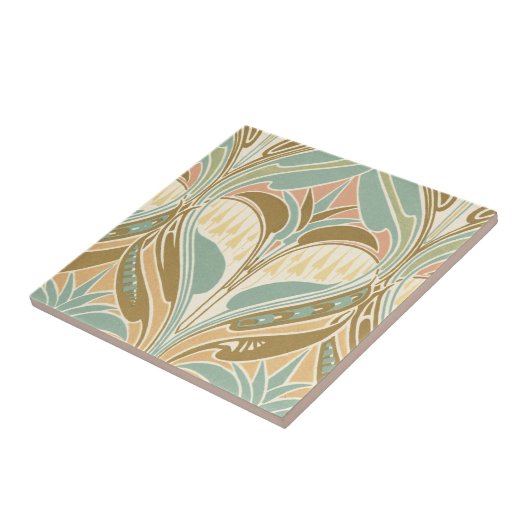 Jugendstil-Dekorationsmuster Fliese (Seite)