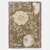 Jugendstil: Dekorative florale Vintag. Decke (Vorderseite Vertikal)