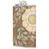 Jugendstil: Dekorative florale Vintag. Flachmann (Links)