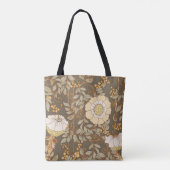 Jugendstil: Dekorative florale Vintag. Tasche (Rückseite)