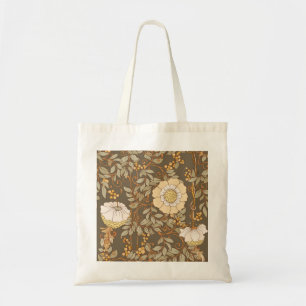 Jugendstil: Dekorative florale Vintag. Tragetasche