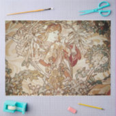 Jugendstil-Dekoupag Seidenpapier (Basteln)