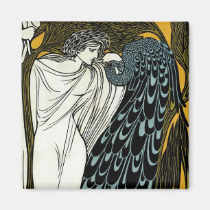 Jugendstil, Der Kuss von William Bradley Magnet