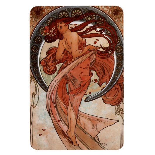 Jugendstil Der Tanz Magnet (Vertikal)