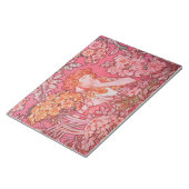 Jugendstil-Design 11" x 8,5" Notepad - 40 Seiten Notizblock (angewinkelt)