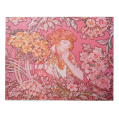 Jugendstil-Design 11" x 8,5" Notepad - 40 Seiten Notizblock (Vorderseite)