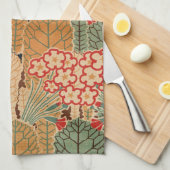 Jugendstil-Design #1 von Emporio Moffa Handtuch (Viertel Falte)