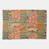 Jugendstil-Design #1 von Emporio Moffa Handtuch (Horizontal)