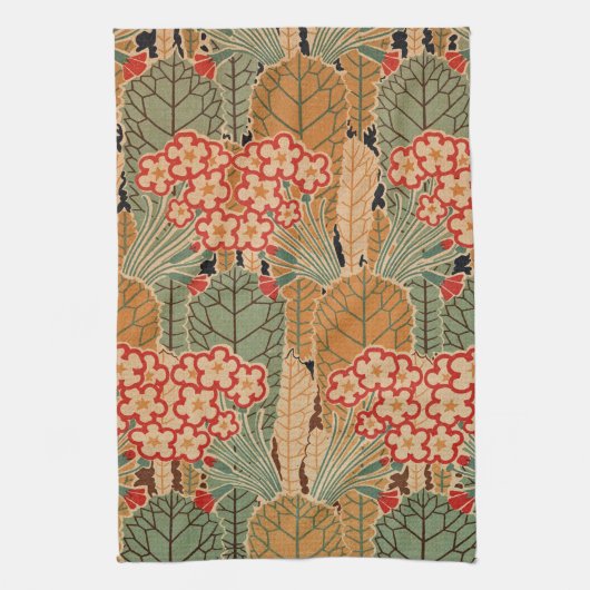 Jugendstil-Design #1 von Emporio Moffa Handtuch (Vertikal)