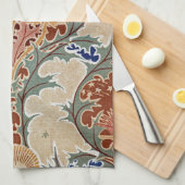 Jugendstil-Design #6 in Emporio Moffa Geschirrtuch (Viertel Falte)