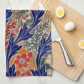 Jugendstil-Design #8 in Emporio Moffa Geschirrtuch (Viertel Falte)