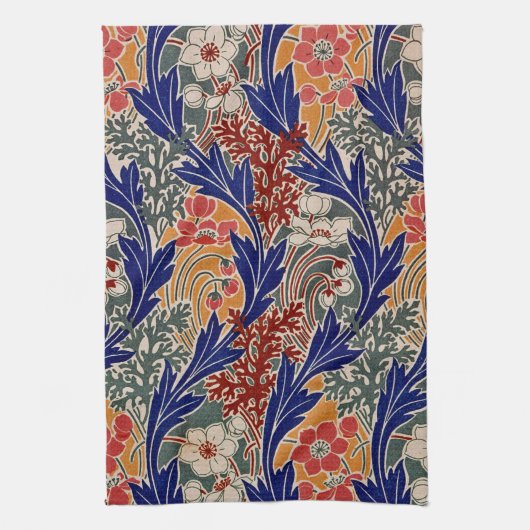 Jugendstil-Design #8 in Emporio Moffa Geschirrtuch (Vertikal)