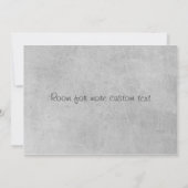 Jugendstil Einladung (Rückseite)