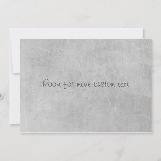 Jugendstil Einladung (Rückseite)