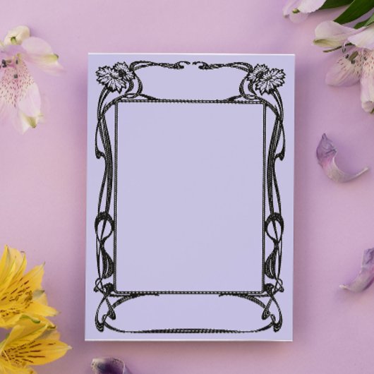 Jugendstil Einladung