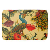 Jugendstil-Elegance: Sidewall, The Peacock, 1896 Badematte (Vorderseite)