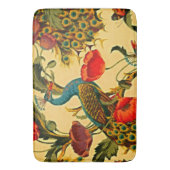 Jugendstil-Elegance: Sidewall, The Peacock, 1896 Badematte (Vorderseite Vertikal)