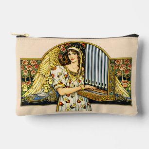 Jugendstil Engel Orgelspieler Vintage Musik Zubehörtasche