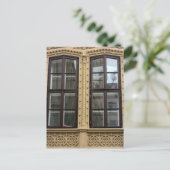 Jugendstil-Fenster Postkarte (Stehend Vorderseite)
