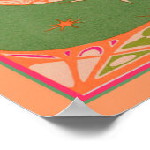 Jugendstil-Fisch-Printwerbung Poster (Ecke)