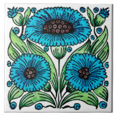 Jugendstil Fliese (Vorderseite)